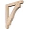 Ekena Millwork Balboa Craftsman Smooth Bracket, Douglas Fir, 3 1/2"W x 28"D x 32"H BKT04X28X32BOA04SDF - alternate 1